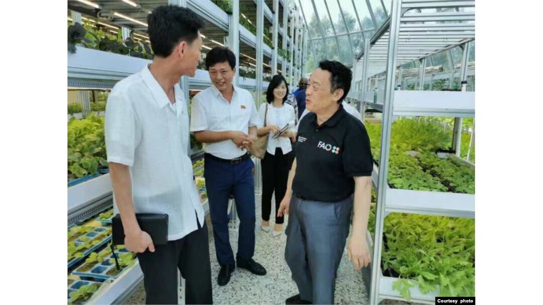 유엔 식량농업기구(FAO)는 17일 홈페이지에 취둥위 사무총장이 13일부터 16일까지 북한을 방문했다며 사진을 공개했다. 사진 = FAO 제공