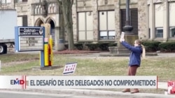 El desafío de los delegados demócratas no comprometidos para la campaña Biden