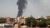 FILE - Smoke rises over Khartoum, Sudan, on June 8, 2023, during the conflict between the Sudanese army and paramilitary Rapid Support Forces.