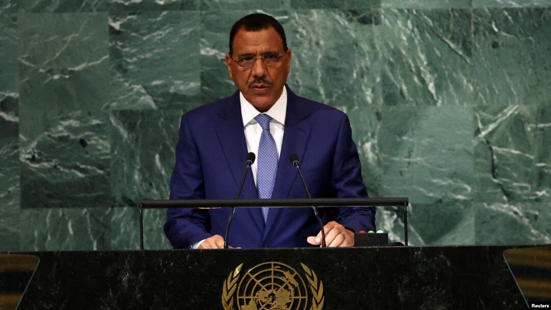  Rais wa zamani wa Niger aliyeondolewa madarakani Mohamed Bazoum 