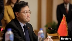 ༢༠༢༣ལོར་གར་སོང་ཆ་མེད་དུ་སོང་བ་རྒྱ་ནག་གི་ཕྱི་སྲིད་བློན་ཆེན་ཅིན་ཀང་
