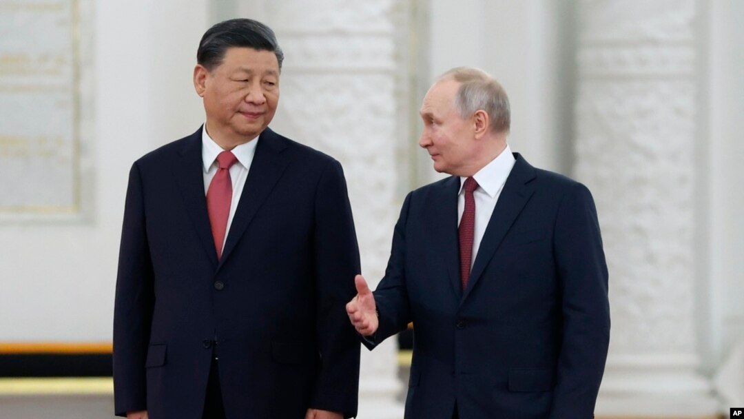 Rossiya va Xitoy rahbarlari Moskavada, 21-mart, 2023 