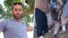تصویر «شبکه حقوق بشر کردستان» از پیمان احمدی، کولبری که کشته شد.