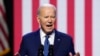 President Joe Biden speaks about democracy and the legacy of Arizona Republican Sen. John McCain at the Tempe Center for the Arts, Sept. 28, 2023, in Tempe, Ariz. 
