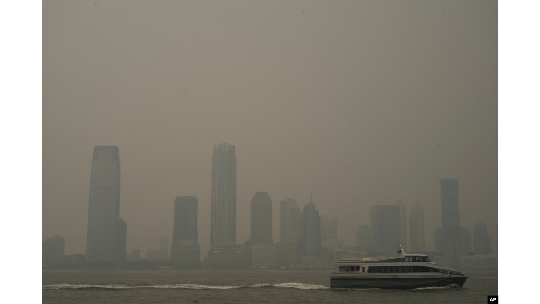 EN FOTOS | Incendios en Canadá afectan calidad del aire en Nueva York