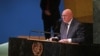 FILE - Russia's ambassador to the United Nations, Vassily Nebenzia, speaks during a General Assembly meeting in New York, Oct. 10, 2022. On April 1, 2023, Russia will take over the rotating presidency of the Security Council.