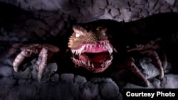 The 13th Gate is in a huge warehouse that was a brick foundry 150 years ago. There are 13 frightening realms that include monsters. (13th Gate) 