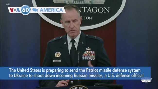 VOA60 America - US Officials: US Preparing to Send Patriot Defense System to Ukraine