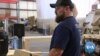 US Combat Veterans Build Wooden American Flags