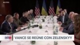 Vance a Zelenskyy: “Queremos poner fin a esta guerra”