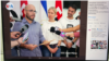 Daniel Edmundo (hijo del presidente Daniel Ortega) recibe a Victoria Vorontsova, directora del canal de televisión RT en español.