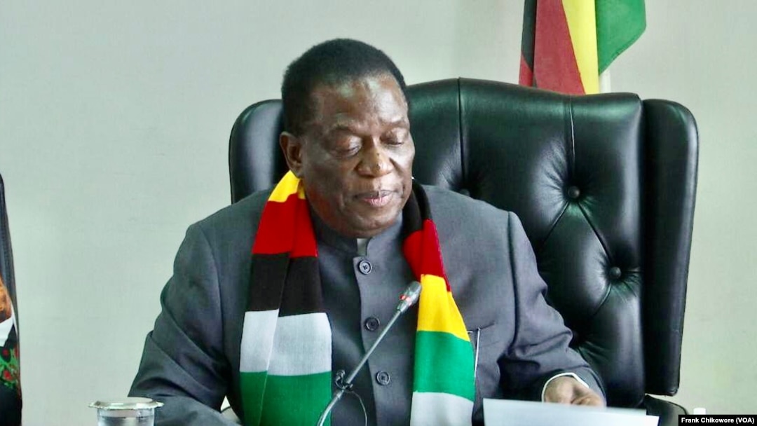 UMongameli Emmerson Mnangagwa