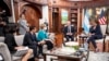 Presidenta de Honduras y secretario Mayorkas abordan cooperación en tema migratorio