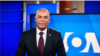 Adalberto Costa Júnior, presidente da UNITA, em entrevista nos estúdios da Voz da América em Washington, DC, no dia 22 de Junho de 2022.