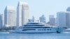 Russian Superyacht Seized by US Arrives in San Diego Bay 