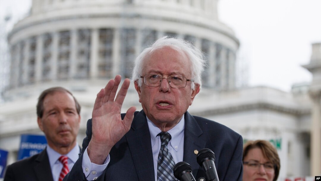 Luiberalni senator Berni Sanders ulazi u trku za predsednika na izborima 2016. 