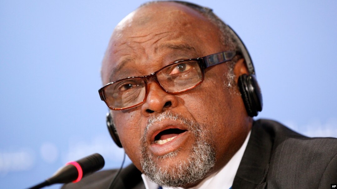 FILE - Ali Soilihi, Vice President of Comoros, is challenging the results.