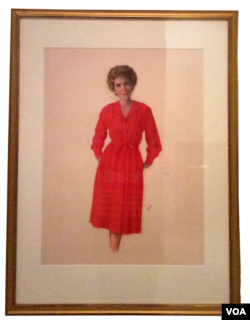 Nancy Reagan portrait 2