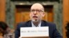 Russell Vought, President Donald Trump's choice for director of the Office of Management and Budget, appears before the Senate Budget Committee during a hearing examining his nomination, on Capitol Hill in Washington, Jan. 22, 2025. 