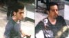 This combination of images released by Interpol and displayed by Malaysian police in Sepang, Malaysia, on March 11, 2014, shows Pouri Nourmohammadi, 19, (left) and Delavar Seyedmohammaderza, 29, who allegedly boarded the now-missing Malaysia Airlines jet 