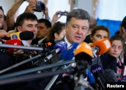 Ukrainia rahbari Petro Poroshenko