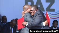 Filipe Nyusi e Ossufo Momade