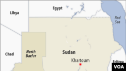 Ramani ya Sudan na maeneo yalio jirani nao. 
