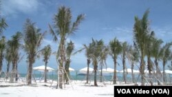 中國優聯集團在柬埔寨國公省七星海打造大型海濱度假村，不過當地民眾稱該公司“非法侵占柬埔寨土地所有者的使用權”。