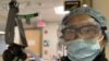 Anchalee Dulayathitikul wears PPE during her shift at the COVID-19 Intensive Care Unit of the UM Upper Chesapeake Medical Center in Bel Air, MD. April 5, 2020.