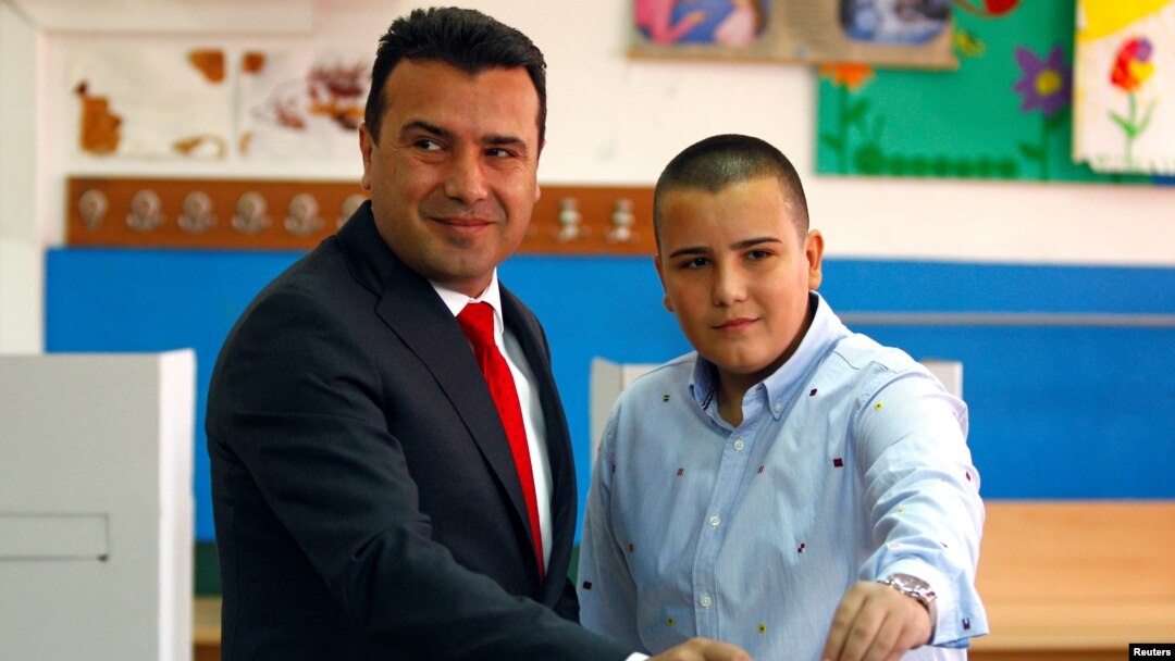 Macedonia na zaben sauya suna