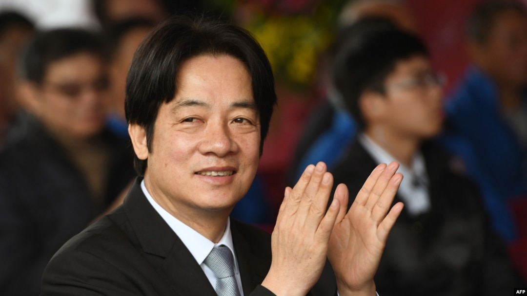 台灣前行政院長賴清德。 (2018年4月17日資料照片)