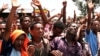 ፋይል - የመድረክ ደጋፊዊች በኦሮምያ ክልል ሰልፍ በተሳተፉበት ጊዜ የተነሳ ፎቶ እአአ 2010
