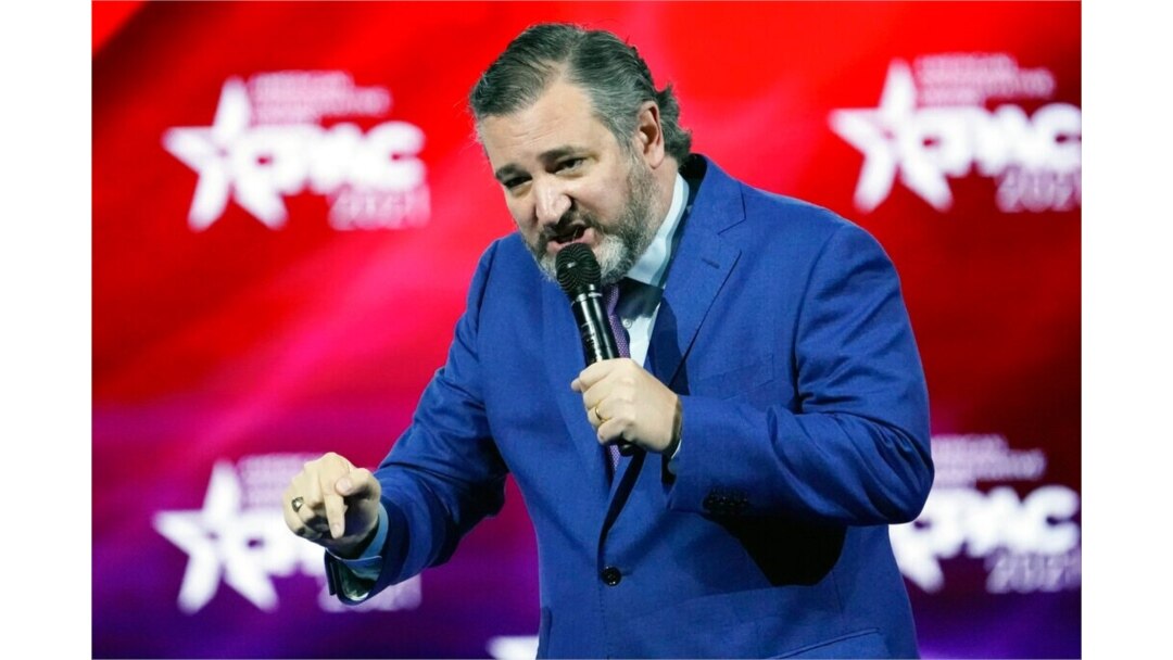 FILE - Sen. Ted Cruz, R-Texas, speaks at the Conservative Political Action Conference, Feb. 26, 2021, in Orlando, Fla.