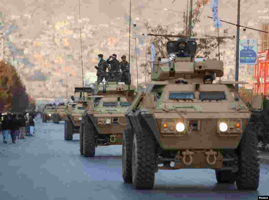 A general view of Taliban military parade in Kabul, Afghanistan.