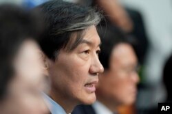 12일 대법원의 실형 확정으로 의원직을 상실한 조국신당의 조국 의원.