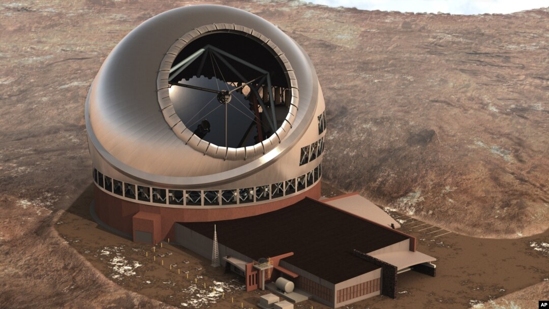 FILE - This 2011 artist rendering shows the Thirty Meter Telescope. 