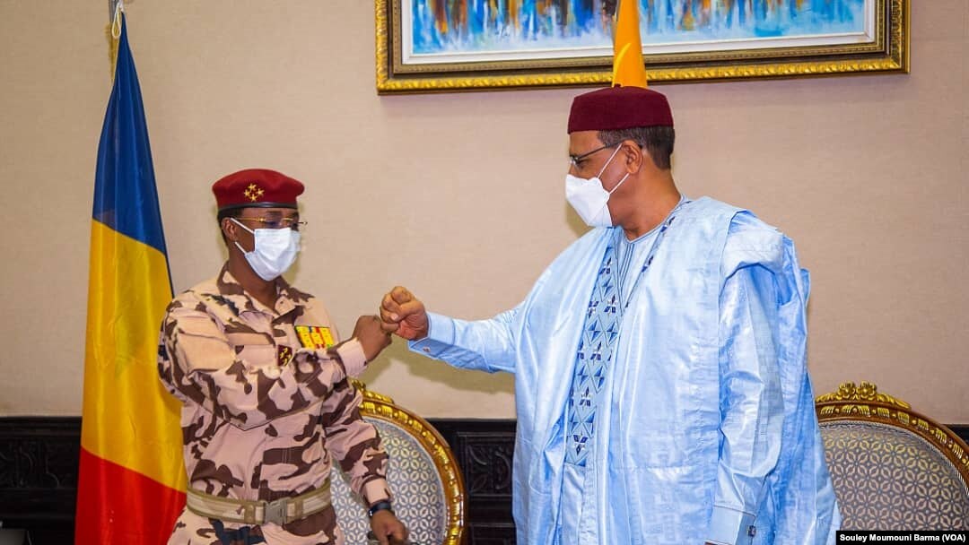 Shugaban Chadi, Mahamat Idriss Deby Da Shugaban Nijar Mohamed Bazoum
