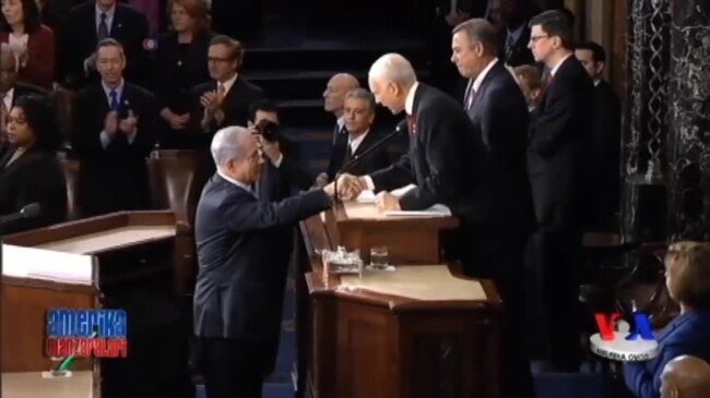 Netanyahu Kongressda so'zlab, Obamadan yanada uzoqlashdi