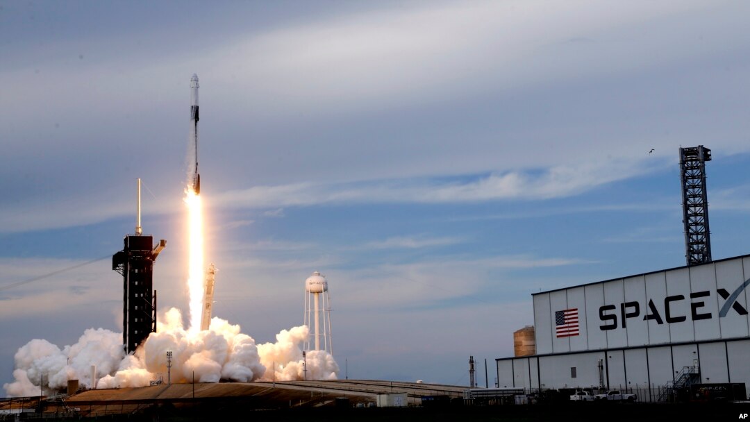 FILE — A SpaceX Falcon 9 rocket, with the Dragon capsule and four private astronauts, takes off from Pad 39A at the Kennedy Space Center in Cape Canaveral, Florida, May 21, 2023.