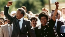 Nelson e Winnie Mandela