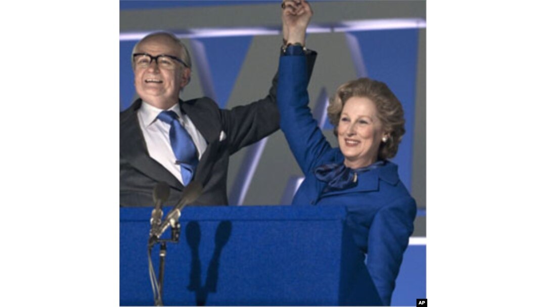 Meryl Streep as British Prime Minister Margaret Thatcher in “The Iron Lady.”