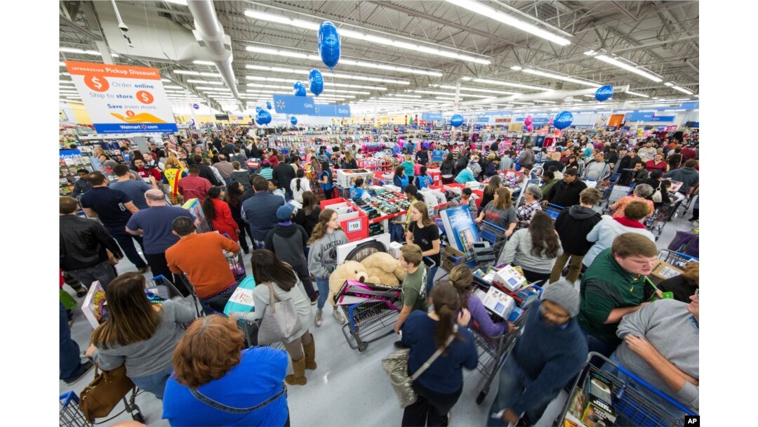 Walmart Black Friday Store Shoot