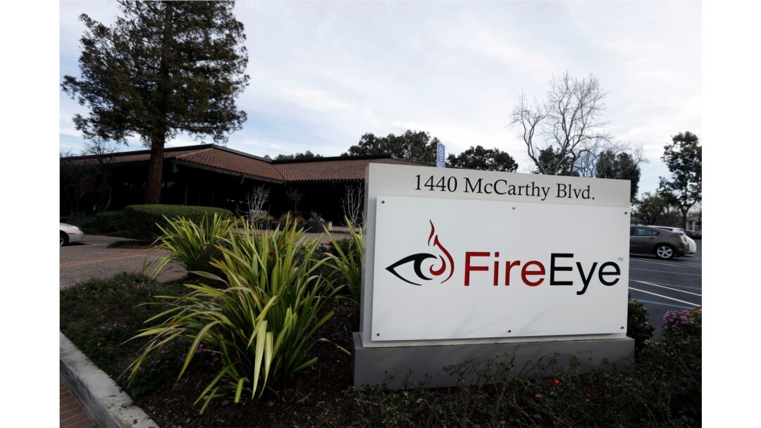 FILE - This Feb. 11, 2015, photo shows FireEye offices in Milpitas, Calif.