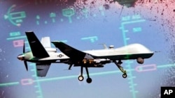 US Air Force MQ-9 "Reaper" drone aircraft 