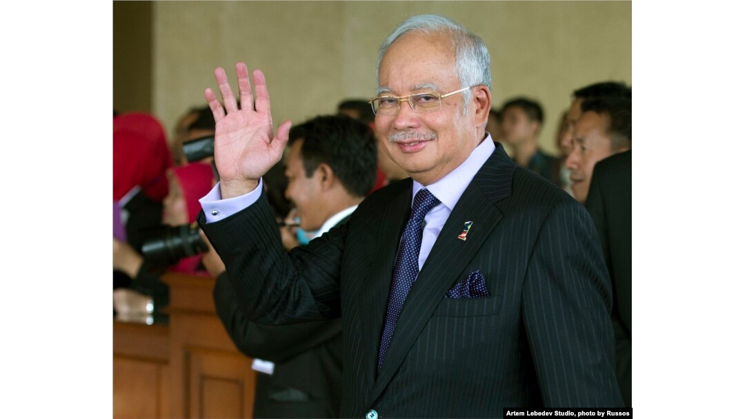 FILE - Malaysian Prime Minister Najib Razak, Oct. 20, 2014.