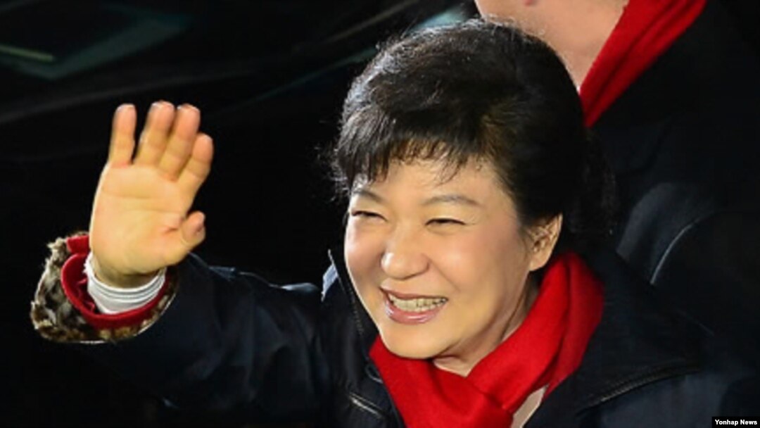 박근혜 한국 대통령 당선자. (자료사진)