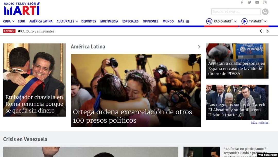 Ilustración tomada del sitio digital de Radio y Televisión Martí.