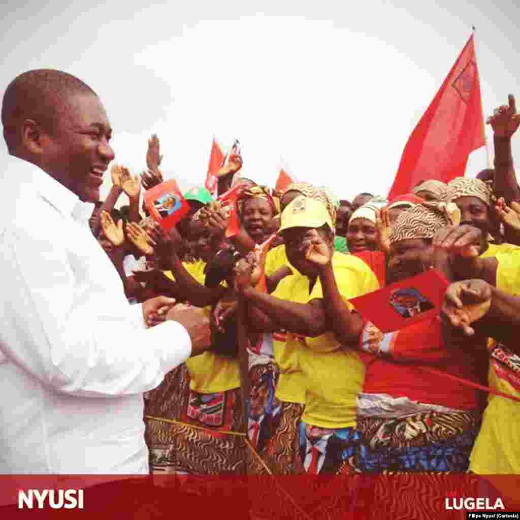 Filipe Nyusi no Lugela, província da Zambézia