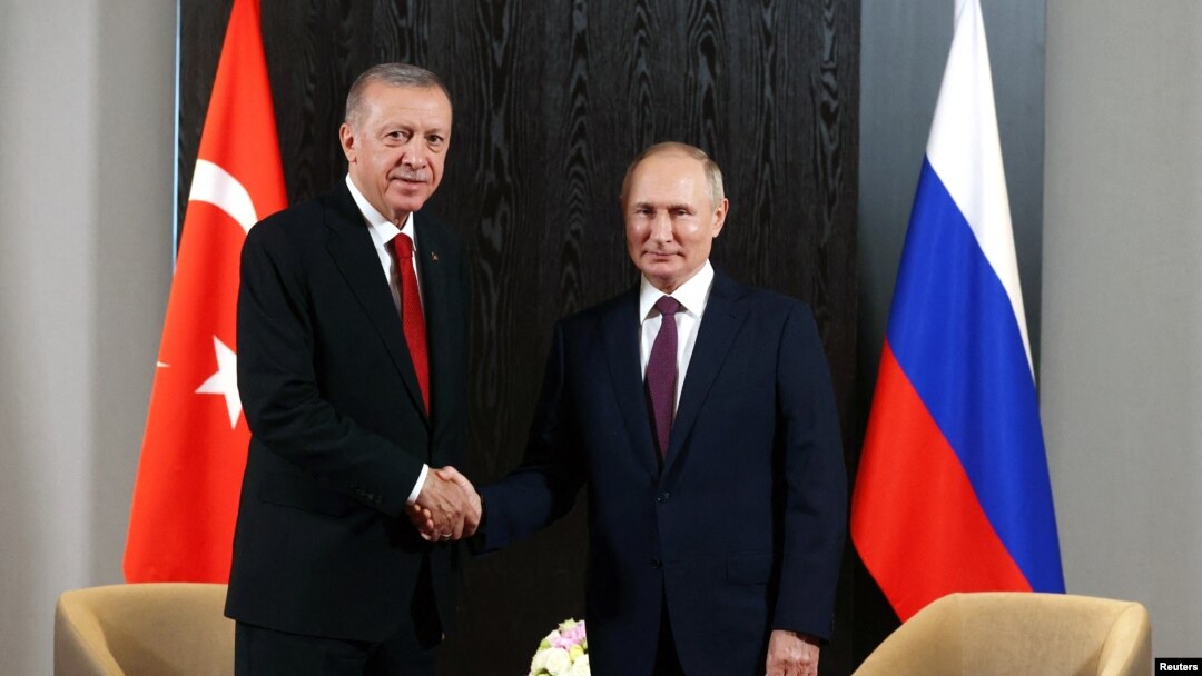 Cumhurbaşkanı Recep Tayyip Erdoğan ve Rusya Cumhurbaşkanı Vladimir Putin