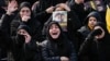 Người dân tại lễ tang của ông Hassan Nasrallah.